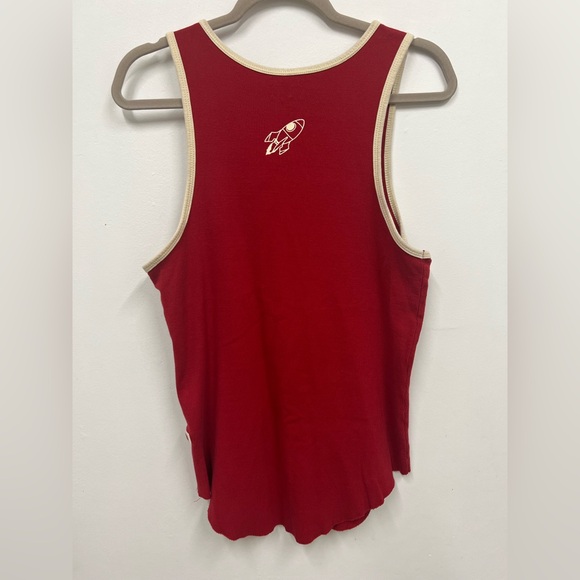 YoungLA 313 Rocket Rib Tank Red Size Large - Picture 3 of 6